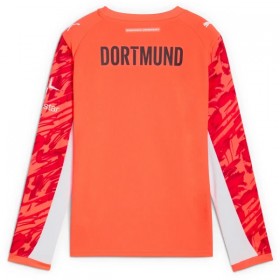 Camiseta de fútbol Borussia Dortmund Portero 2025-26 Roja Manga Larga